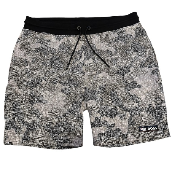 NBA X Hugo Boss Logo Gear Slam Camo Shorts Size XXL